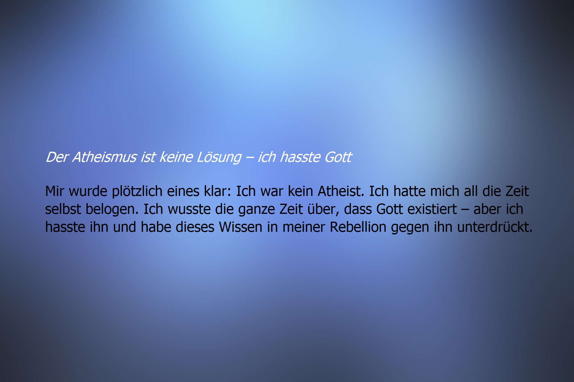 Wendepunkt - Vom Tod zum Leben (Abdul Memra) – Bild 3