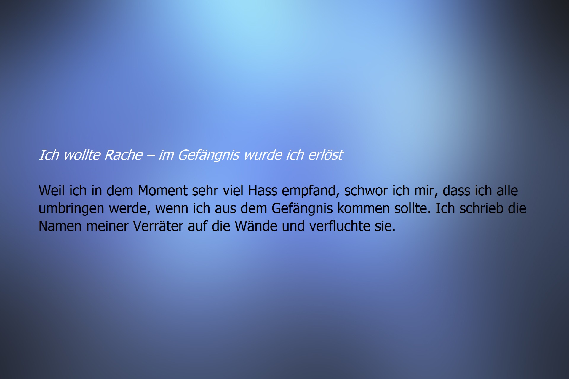 Wendepunkt - Vom Tod zum Leben (Abdul Memra) – Bild 5