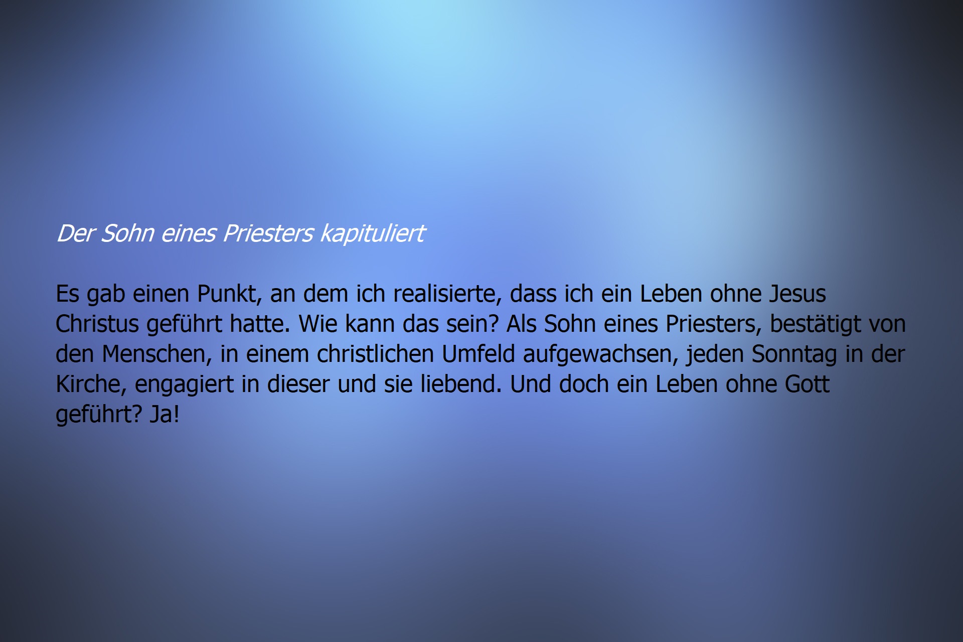 Wendepunkt - Vom Tod zum Leben (Abdul Memra) – Bild 6