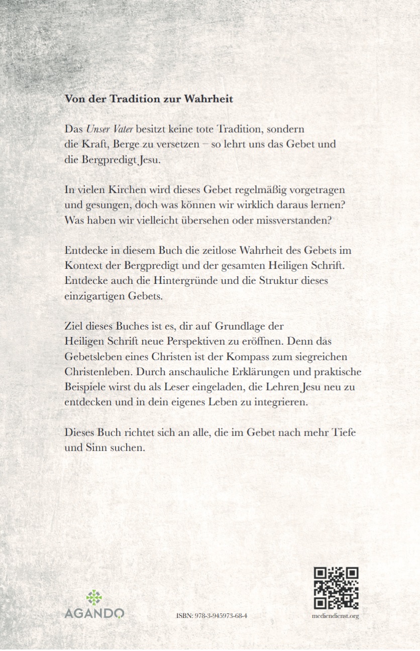 VATERUNSER – Hintergründe Bergpredigt Praxis (Abdul Memra) – Bild 2